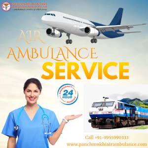 Hire Panchmukhi Air Ambulance Services in Bagdogra with Top-Notch ICU Setup