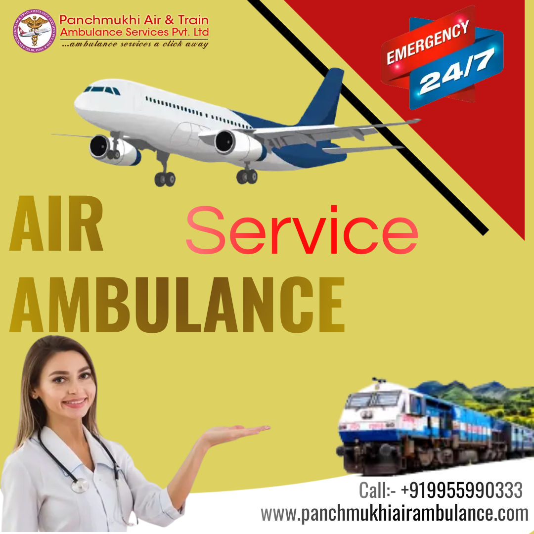 Pick Panchmukhi Air Ambulance Services in Delhi with Impeccable Patient Relocation