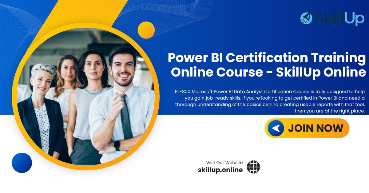 Power BI Certification Training Online Course - SkillUp Online