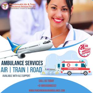 Get Panchmukhi Air Ambulance Services in Chennai with Experienced Paramedics